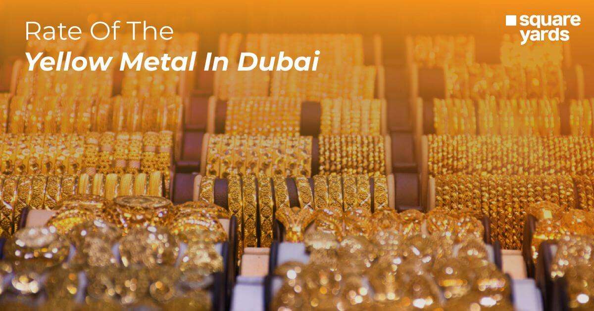All You Need to Know About Gold Rate in Dubai