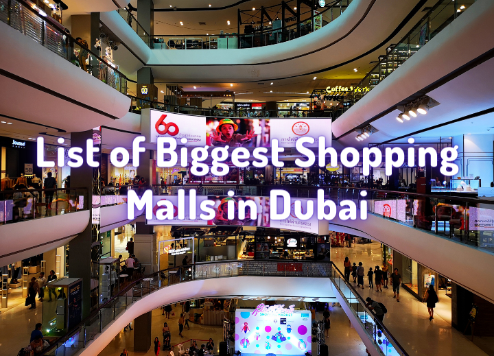 Biggest Shopping Malls in Dubai