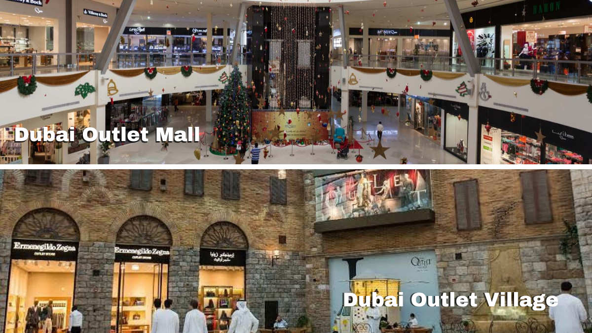 DIFFERENT AMENITIES OFFERED BY DUBAI OUTLET MALL VS DUBAI OUTLET VILLAGE IN DUBAI
