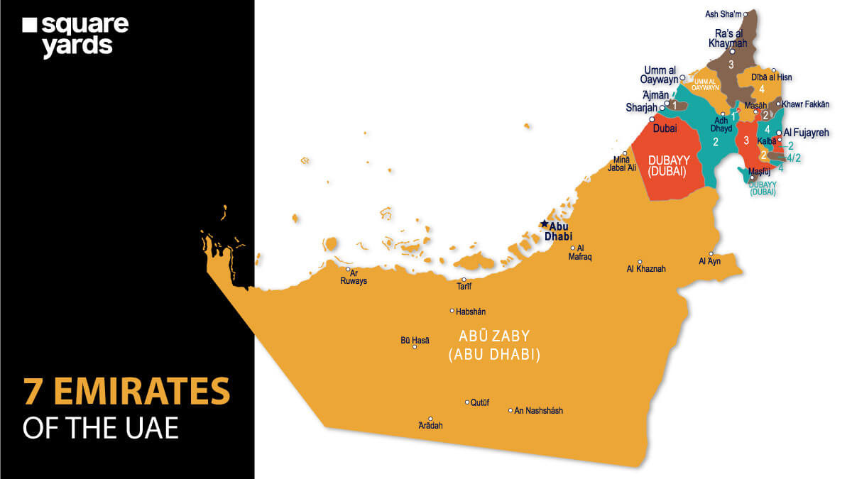 Seven Emirates of the UAE