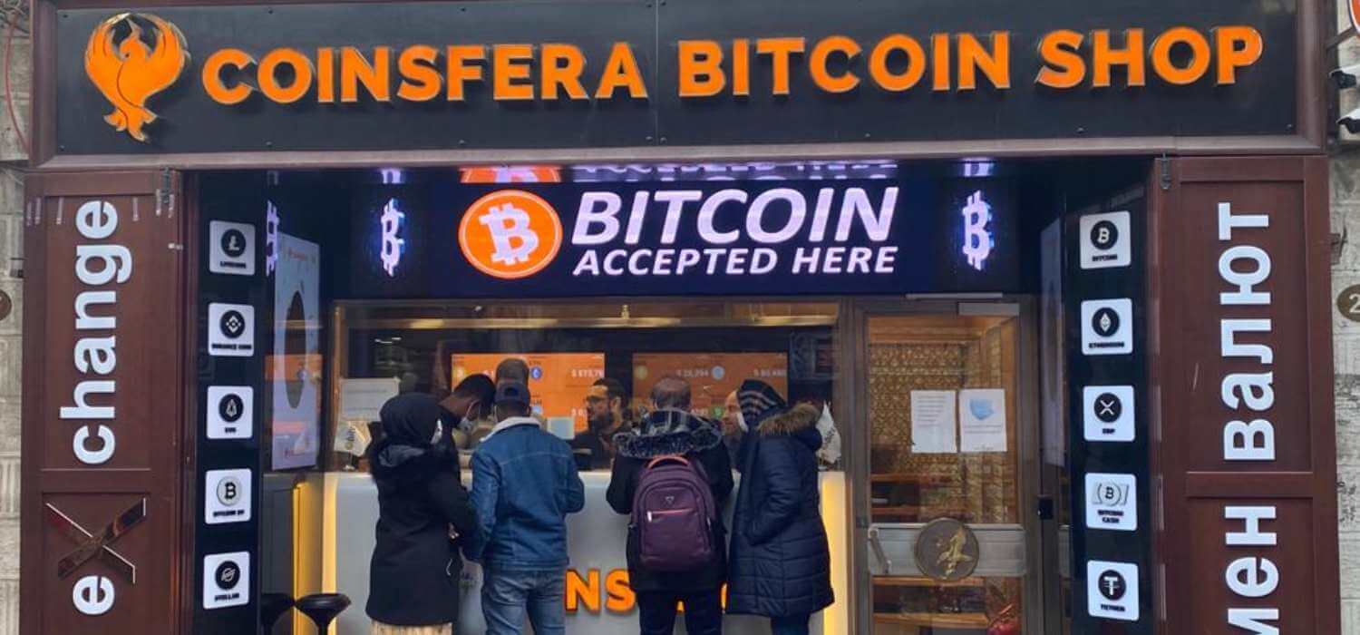 Coinsfera Bitcoin Store dubai