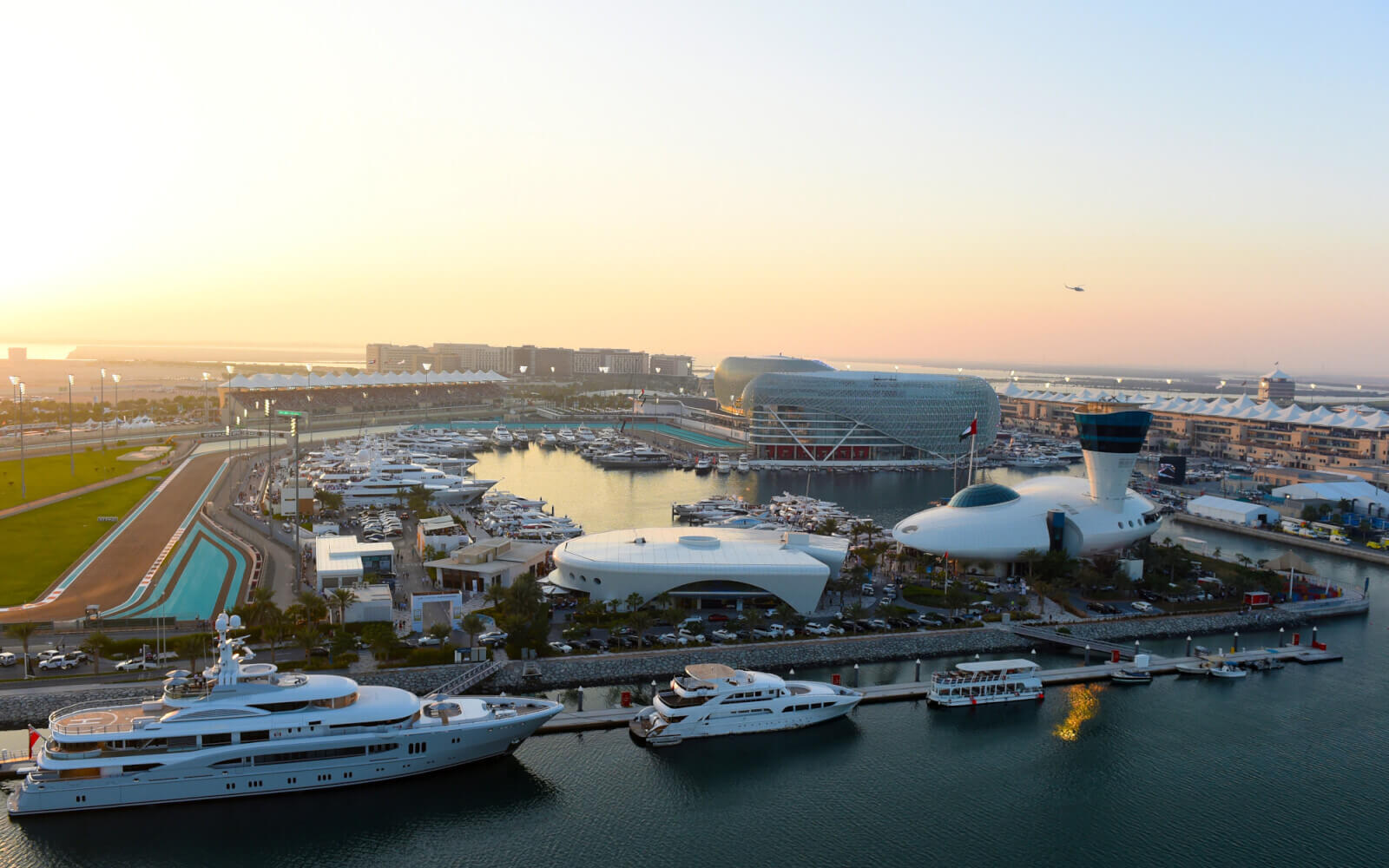 Yas Marina in Yas Island Abu Dhabi