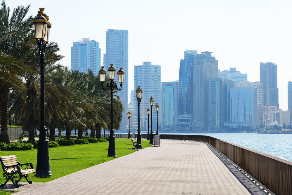 Buhaira Corniche - best scenic views and Best Places to Visit in Sharjah