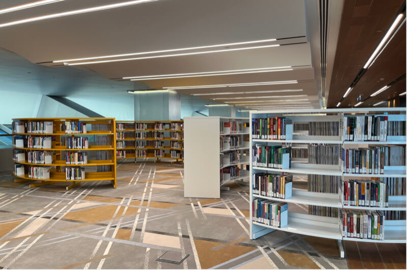 The Emirates Library in Mohammed bin Rashid Library in Dubai