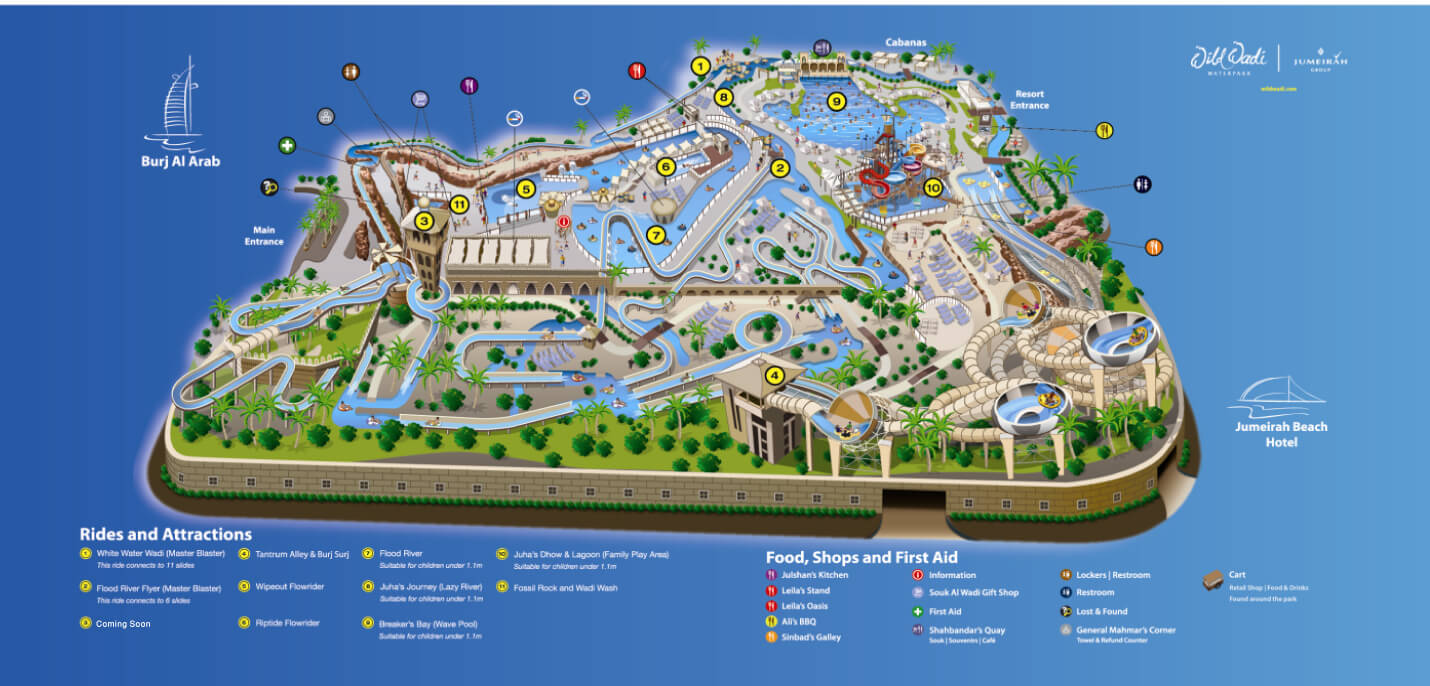 Aquaventure Waterpark in Dubai - World's Largest Waterpark