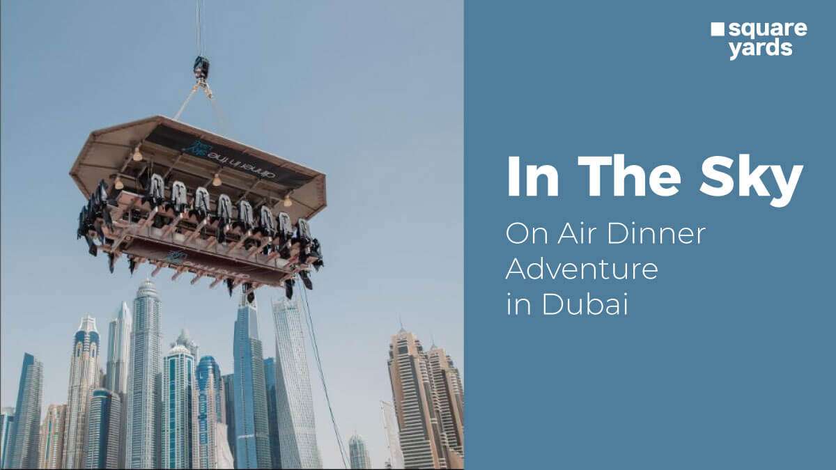 Dinner in the Sky in Dubai on a 90-minute Premium Flight