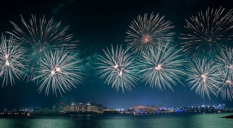 Abu Dhabi Fireworks