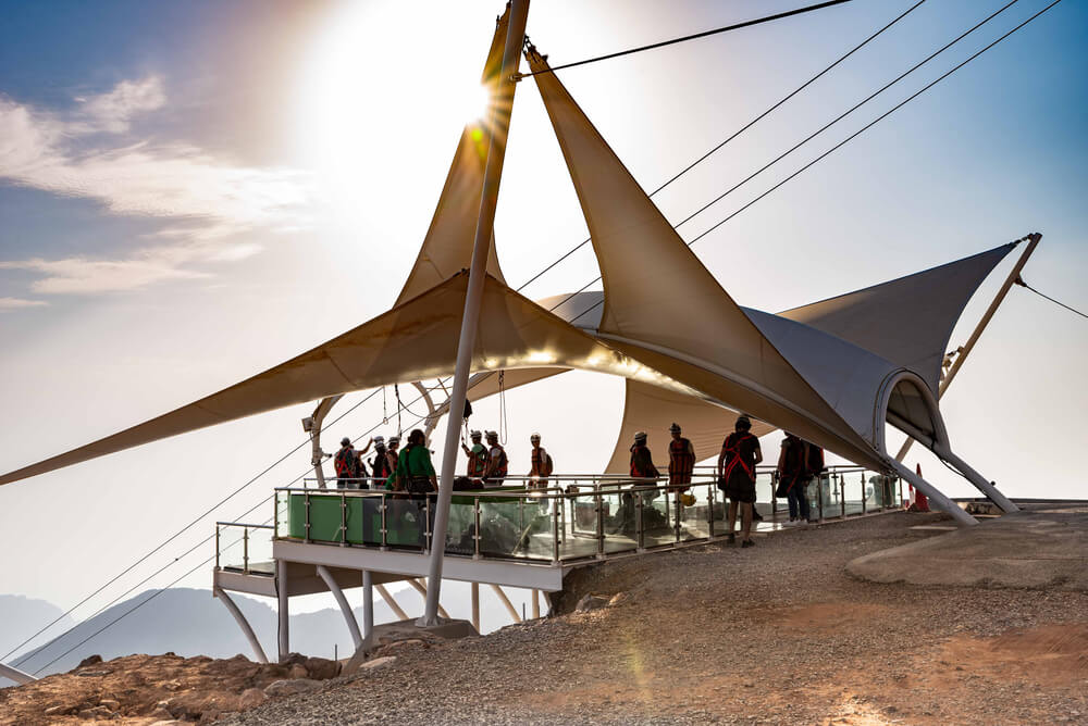 Enjoy the Longest Zipline in Jebel Jais