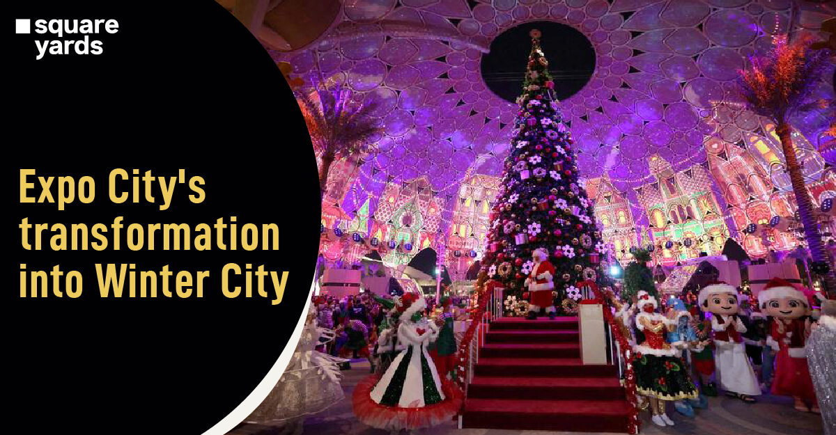 Expo City Transform into Winter City For Christmas Celebration 2022