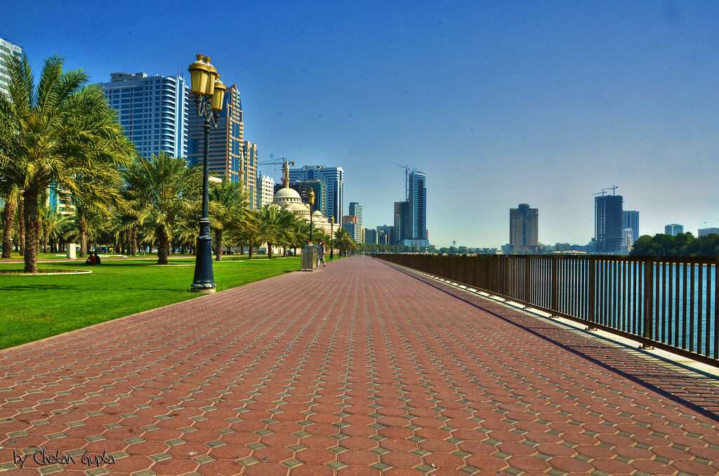 Tour the famous Al Majaz Waterfront