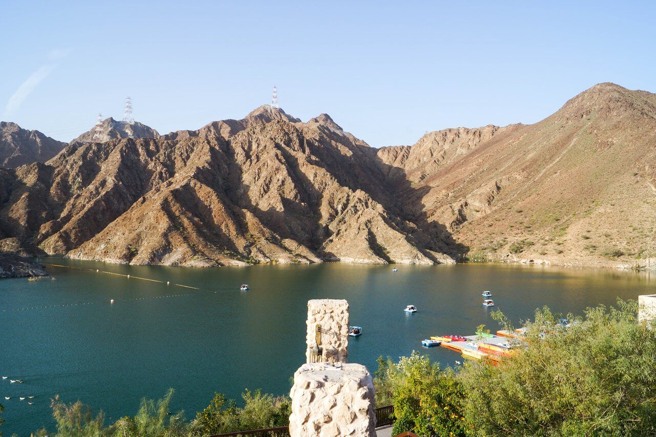 Kayaking Al Rafisah Dam Mountains