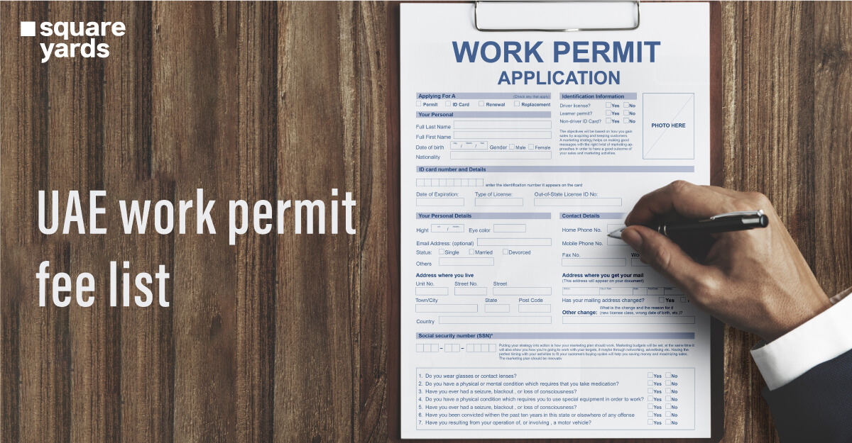 New UAE Work Permit Fees Here's the Complete List