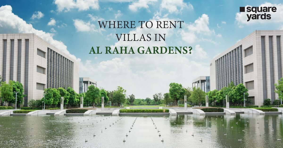 Rent A Villa in Al Raha Garden for A Refined Lifestyle