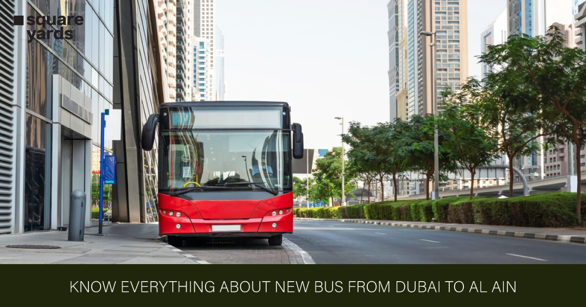 All about the new bus from Dubai to Al Ain