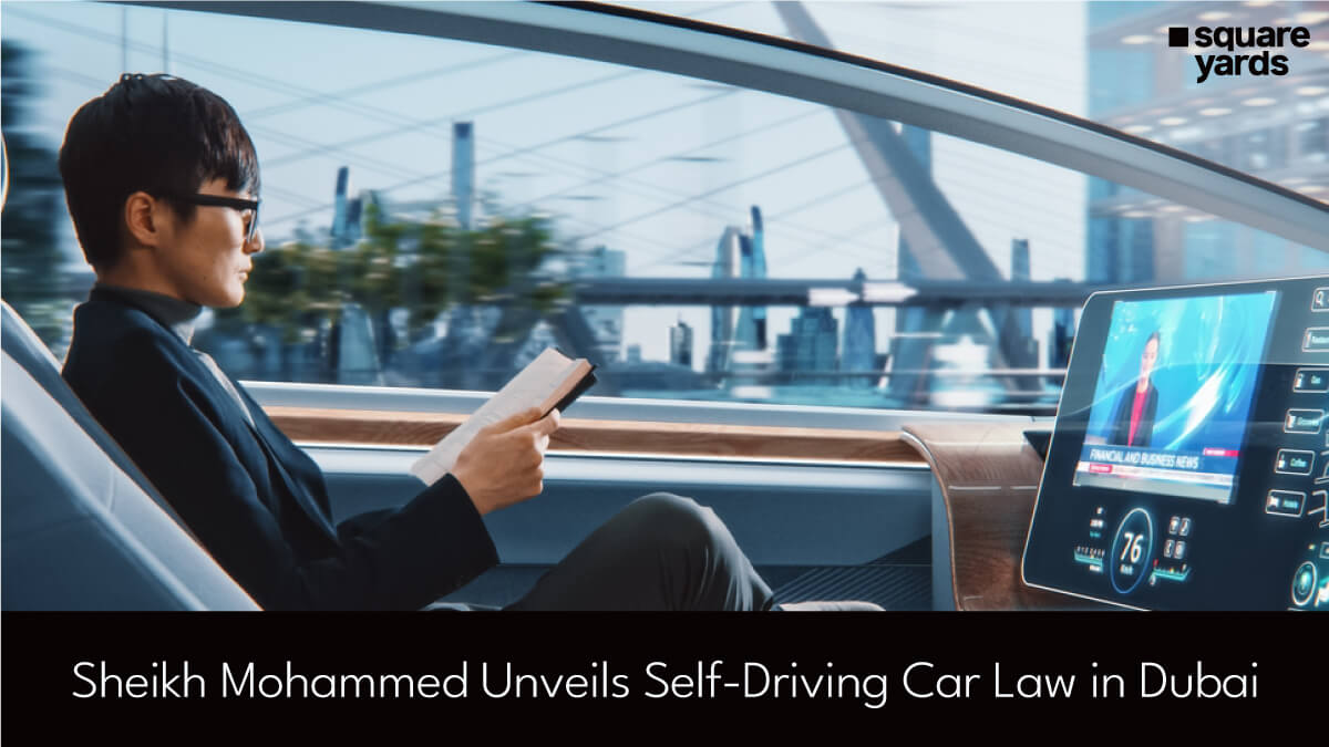 Sheikh Mohammed Announces Self Driving Car Law in Dubai