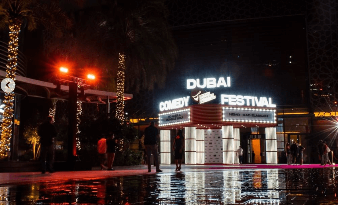 Upcoming Dubai Comedy Festival - 2023