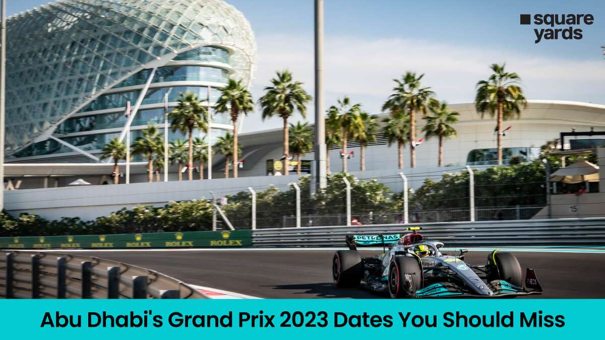 Abu Dhabi's Grand Prix 2023 Dates You Should Miss