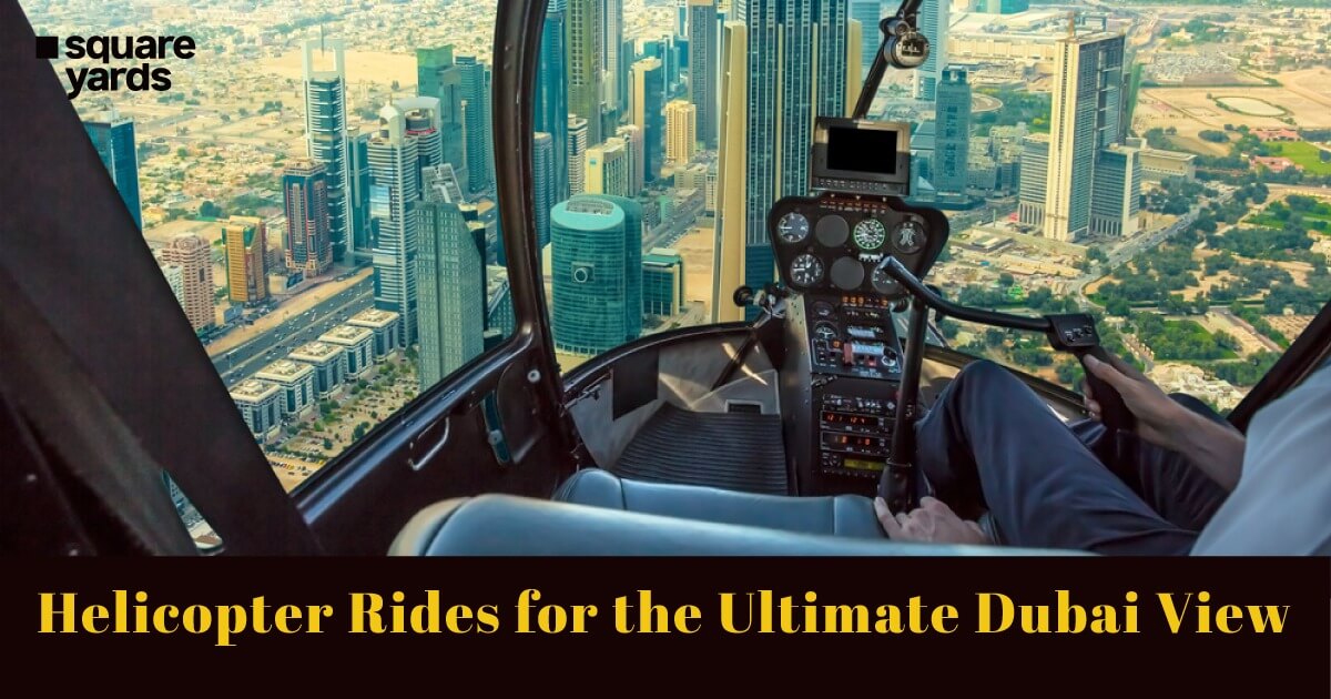 Helicopter Rides For The Ultimate Dubai View