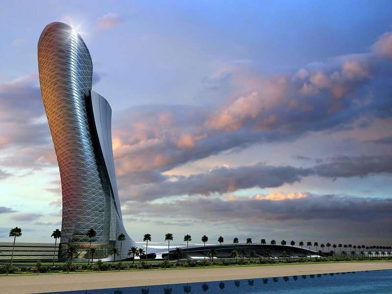 Leaning Tower in Abu Dhabi