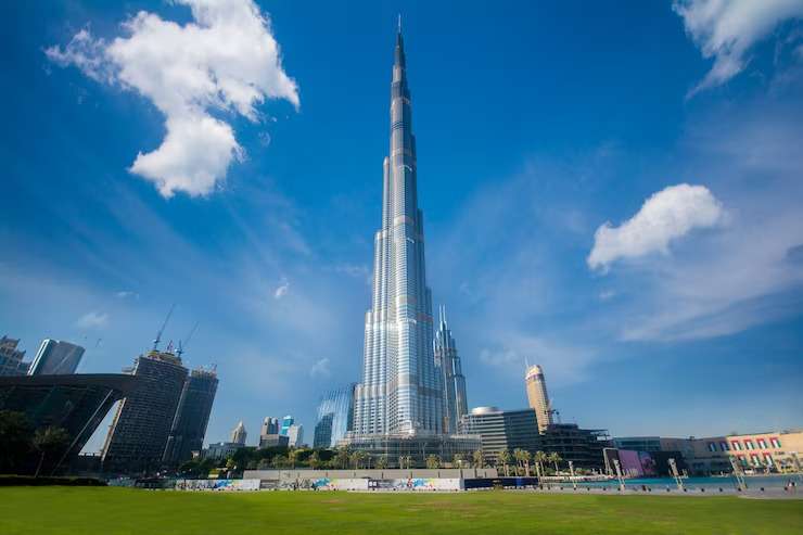 The tallest building in Dubai and the world, Burj Khalifa