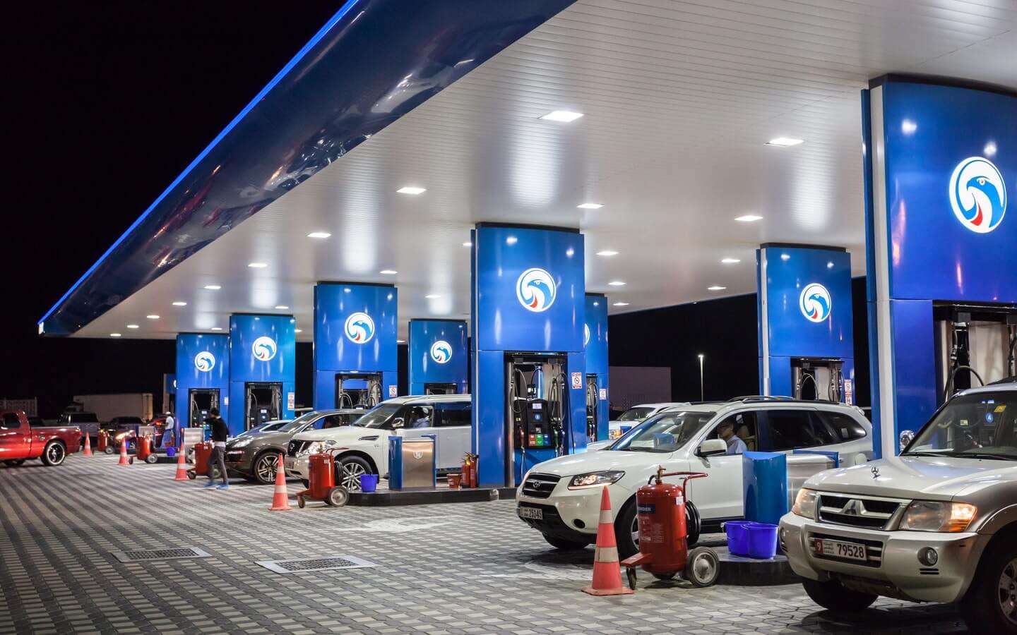 ADNOC Petrol Station in Dubai
