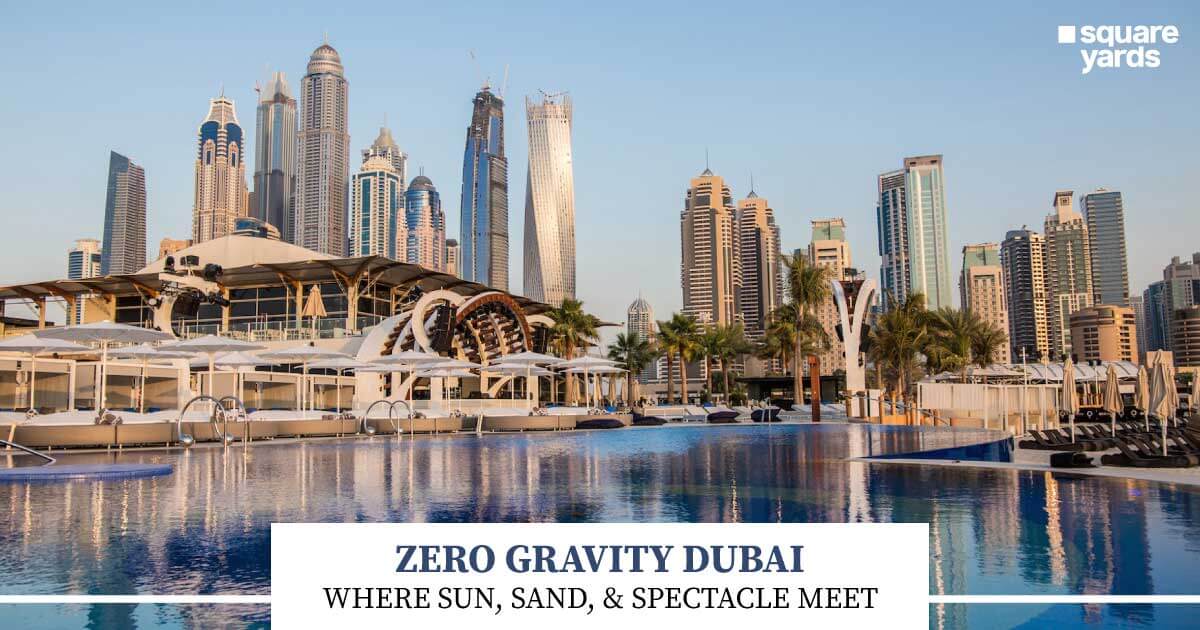 Most Electrifying Beach Club Zero Gravity Dubai