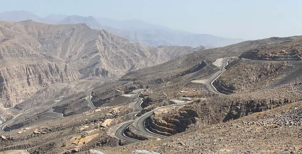 Drive To The Summit: The Jebel Al Jais Mountains