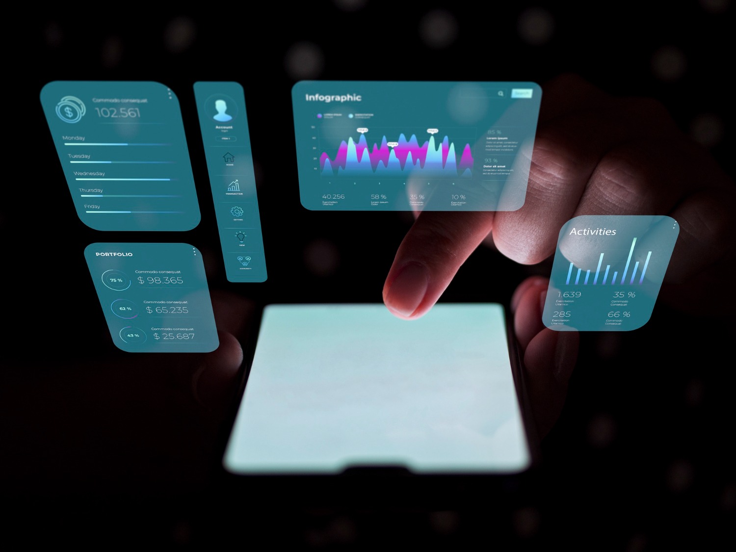 The Data Flow website is a private website linked to the HAAD department